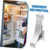COHEALI 4pcs Refrigerator Shelf Support Clips Durable Hooks for Freezer