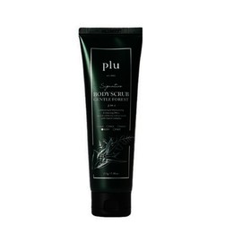 Plu/Signature/Body Scrub/Gentle/Forest/215g/Skin Care/School/Airport