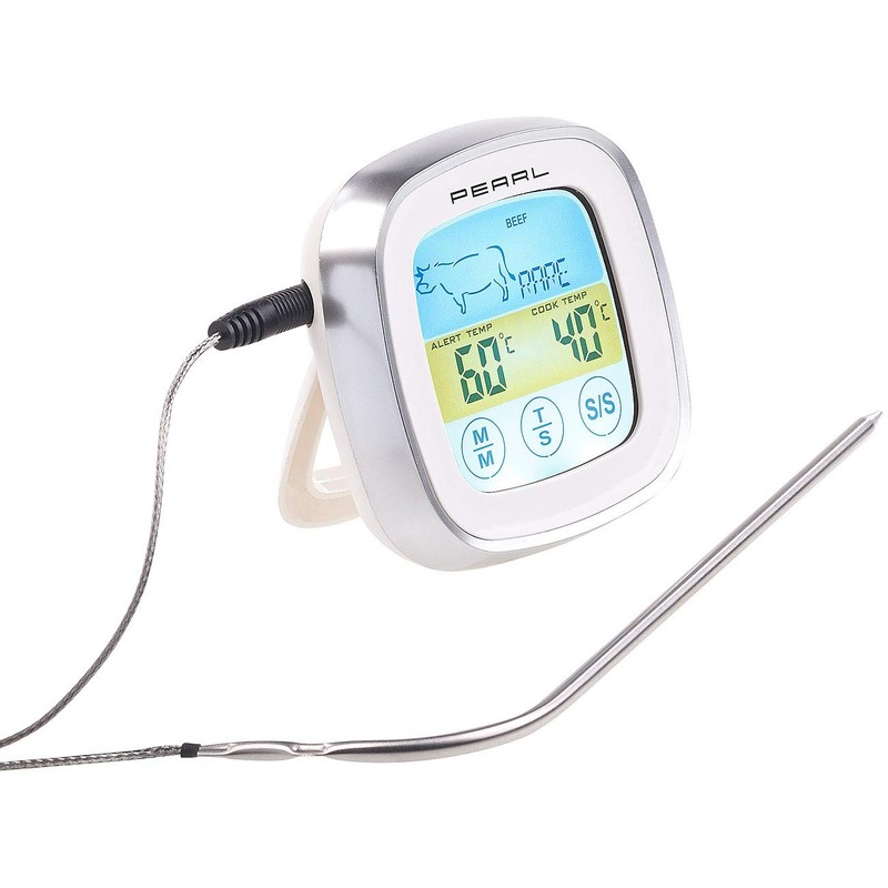 Rosenstein & Söhne Oven Thermometer: Set of 2 Roasting &