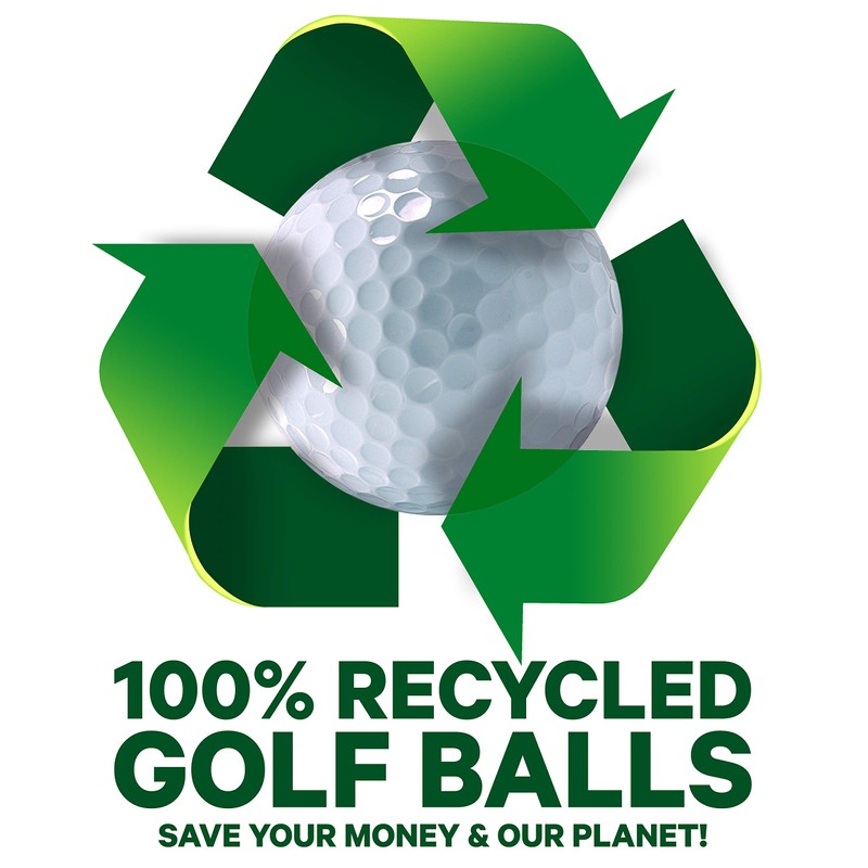 Second Chance Lake Golf Balls - 12 Assorted Recycled Grade