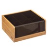 5five - Tea Caddy with 6 Compartments "Black Bamboo"
