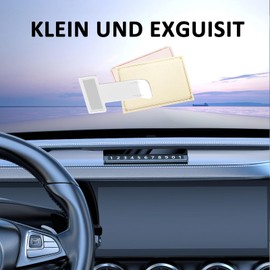 Carreneu Pack of 20 Windscreen Parking Permit Holders, Parking Permit Holder Clip, Transparent Ticket Holder, Car, Suitable for All Types of Cars