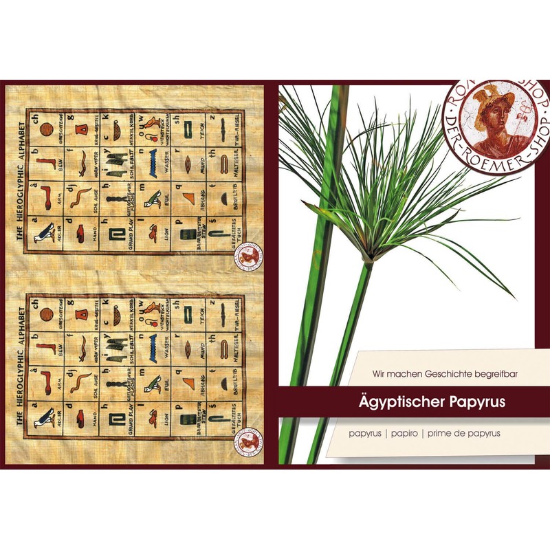 Forum Traiani Papyrus Sheet 21 x 16 cm, Natural Edge,