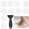Coufce Bathtub Stickers Non Slip, White Tubs Safety Shower Treads,