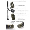 3pcs 7 in 1 Survival Whistle, with LED Light, Thermometer,