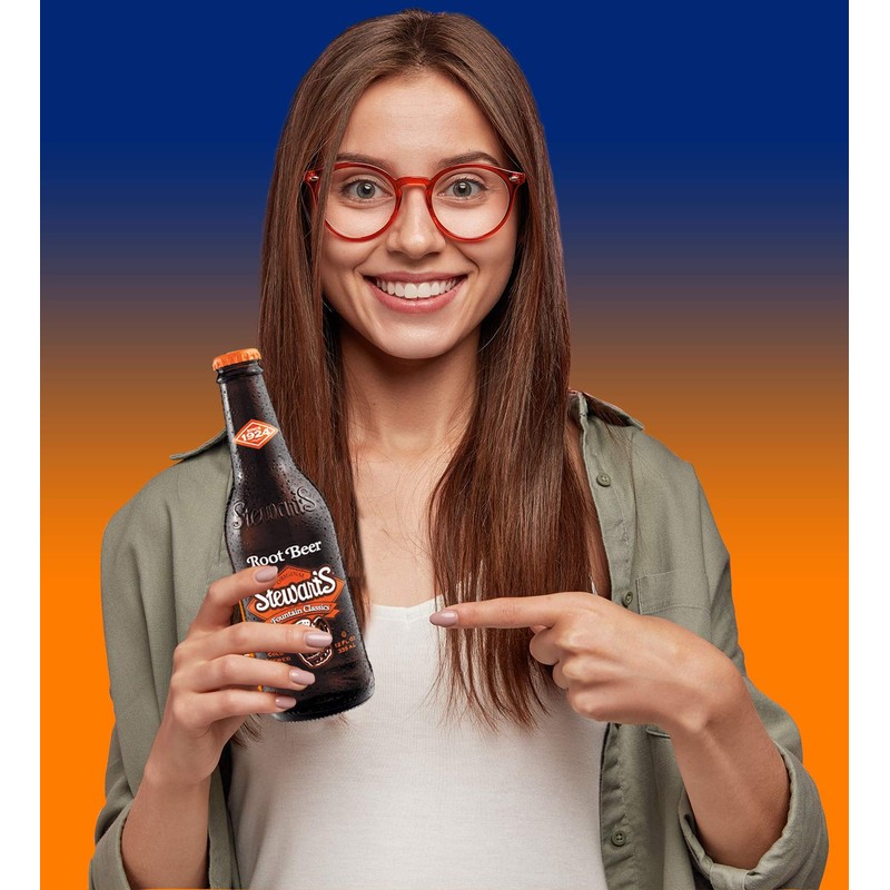 Stewart's Root Beer (12 bottles)