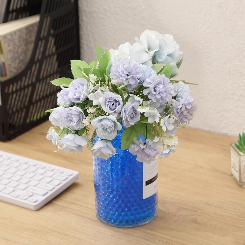 PINNACLE DYNAMICS Blue Water Beads - 20,000 Pcs (100+ Grams)