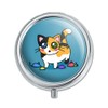 Calico Kitten with Cat Toys Pill Case Trinket Gift Box