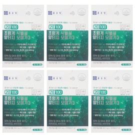 Chong Kun Dang 20100 Supercritical Vegetable Altige Omega 3 900mg x 30 capsules (6 months supply) 6 boxes (hi) High absorption rate in the body / 종근당 20100 초임계 식물성 알티지 오메가3 900mg x 30캡슐 (6개월분) 6박스 (hi) 높은 체내 흡수율