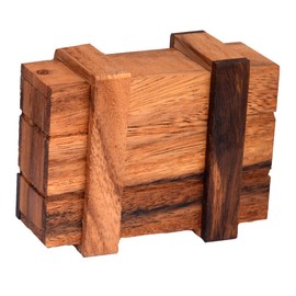 Secret Box Small, Secret Gift Box with a Trick to Open This, Money Safe, Puzzle Wood Gift Trick Box, Money Safe, Money Box, Ring Box, Surprise Box, Puzzle Box