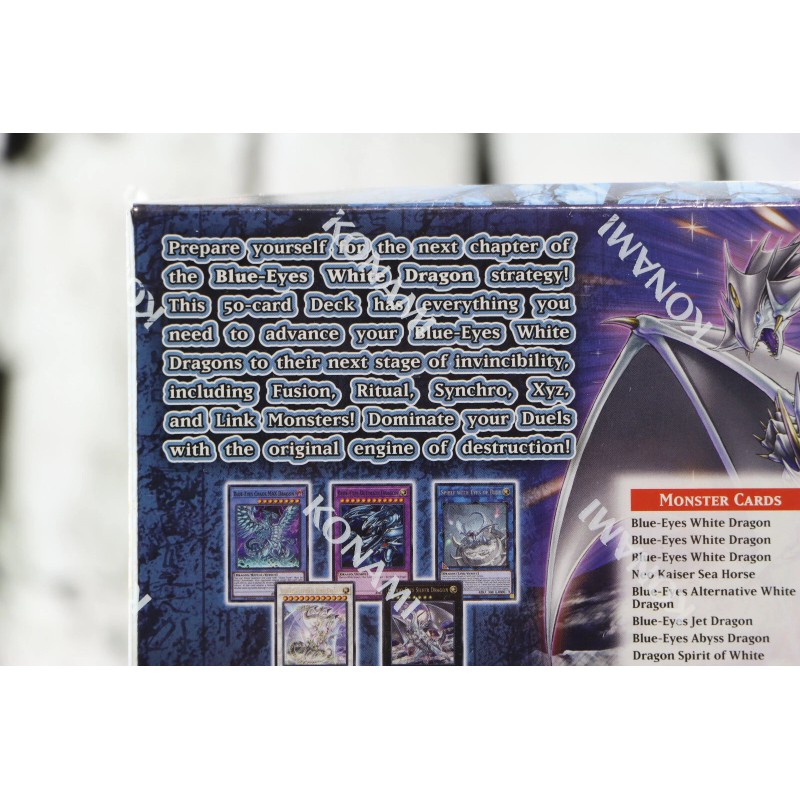 Yu-Gi-Oh! 1st Ed Blue-Eyes White Destiny Structure Deck DISPLAY (8ct)