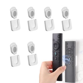 Soporte para Control TV de 10 Piezas,Soporte Magnético para Control Remoto,Soporte Extraíble Autoadhesivo para Montaje Pared,Universal Compatible con Televisor TV y Todos los Demás Mandos a Distancia