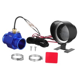 iplusmile Water Temperature and Voltage Indicator: Compact DIY Installation Water Temp Gauge Universal Compatibility for Cars and Motorcycles