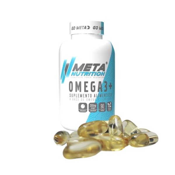 Meta Nutrition, Omega 3 (EPA, DHA) de Alta Pureza, procesado