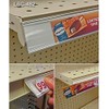 Shelf Label Strips, 100 Pack, Clear Label & Sign Holder,