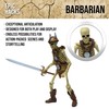 Boss Fight Studio Epic H.A.C.K.S. Barbarian Skeleton Action Figure –