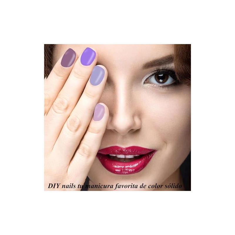 12 Hojas de Pegatinas para Uñas, 168 Piezas de Tiras