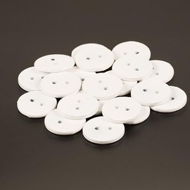 Shelver Coated Lead Penny Weights, Curtain Weights (20 x 13g / 25mm)
