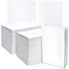 Geyee White Blank Books to Write Stories Unlined Sketch Paper