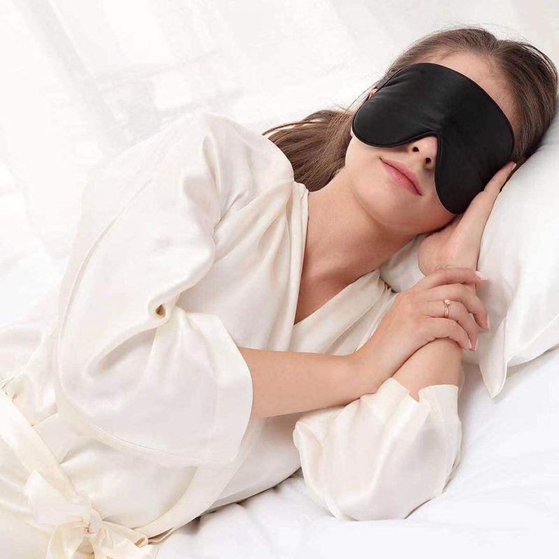 Alaska Bear Mulberry Silk Sleep Mask Cool Super Smooth Eye