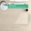 NATRKE Tapete de escritorio transparente grande de 39.4"x15.7", protector de