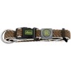 HUNTER Collar Hilo Vario Basic L mesh, brown 40-60 cm