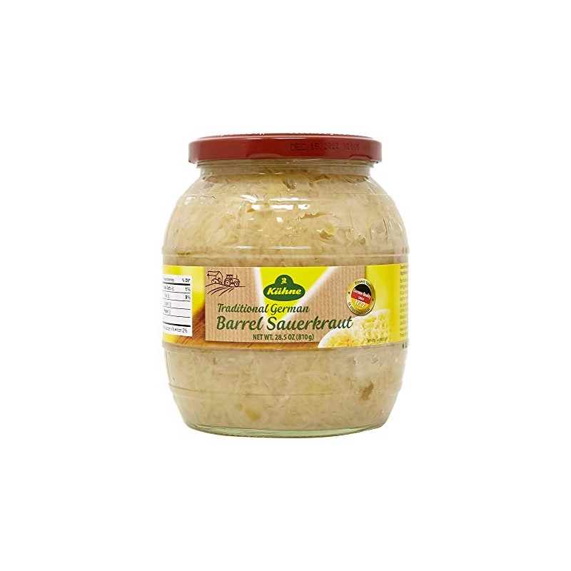 Gundelsheim Barrel Sauerkraut Vegetable Relish, 28.5 Ounce