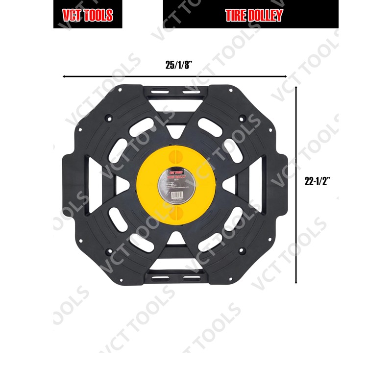 Heavy Duty Tire Storage Dolly, 300 lb. Capacity