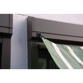 Takasho NMT-F11 O-Type Magnetic Hook for Sunshade/Awning, Black