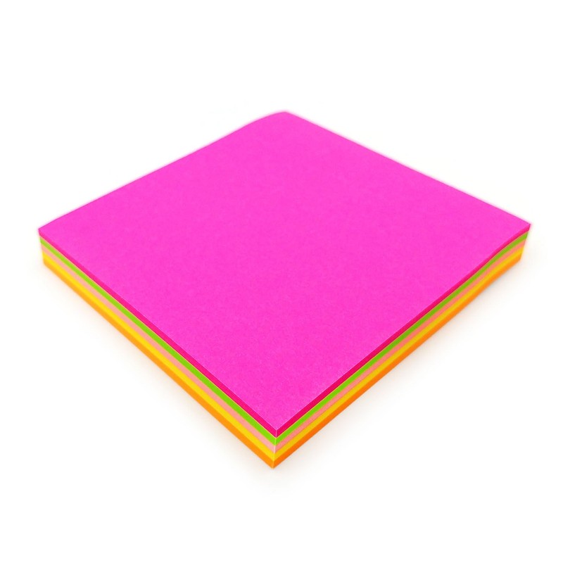 4 Pack Sticky Notes | Pastel or Bright Colours -