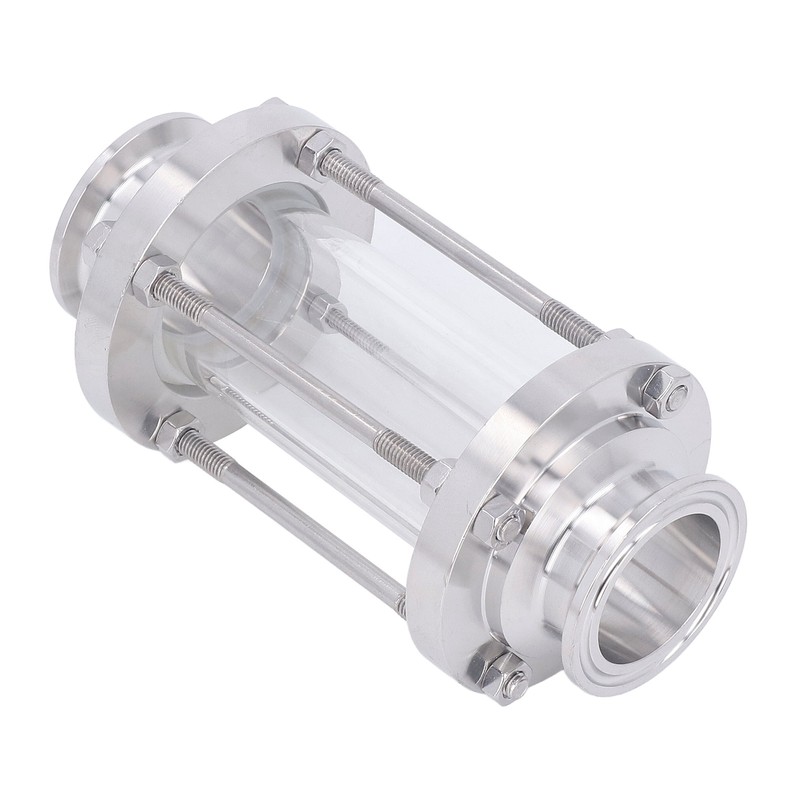 In Line Sight Glass Food Grade 304 Stainless Steel Omnidirectional