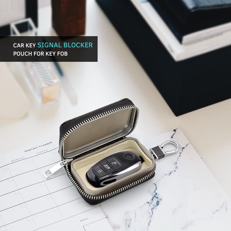 Faraday Pouch for Car Keys, Kolaura Car Key Signal Blocker