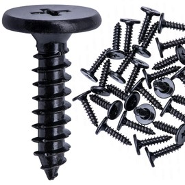 Rexka 25pcs Bumper Cover Fender Liner Splash Shield Screw Retainer 90103-TA0-000 Compatible with Honda Acura Accord Civic CR-V CR-Z Crosstour Fit HR-V Insight Odyssey Passport Pilot Ridgeline