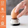 HQRKOTM Egg Picker, Egg Picker, Stainless Steel, Egg Punch, Aid
