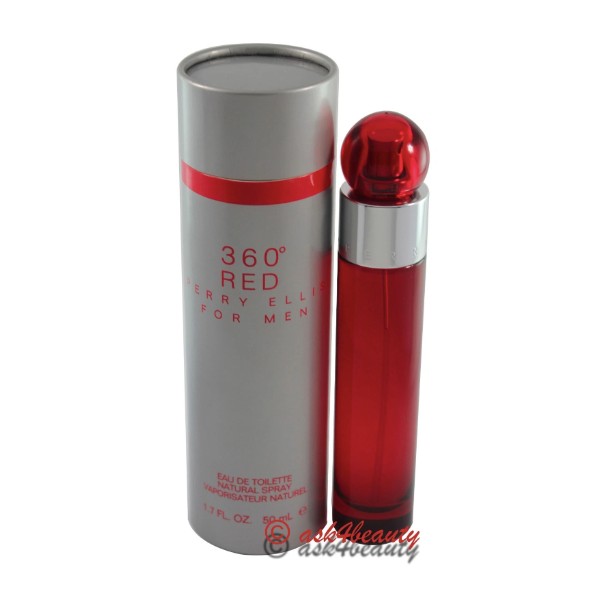 360 Red By Perry Ellis 1.7 oz Edt Spray For