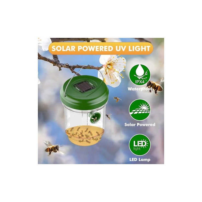 Wasp Traps for Hunting Wasps, Bees, Hornets, Insects, Yellow Jacket
