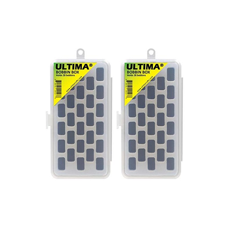 Ultima Ultima Bobbin Cases, Two Pack C Two Plastic See