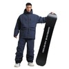 IMPHUT Women Snow Bibs Men Ski Pants Baggy Snowboard Bibs