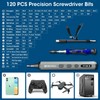 Tools MXMZHXU Electric Precision Screwdriver, 144 in 1 Small Precision