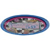 Beistle 58035 Fabulous 50's Plates, 9-Inch, Count-8, Multicolored