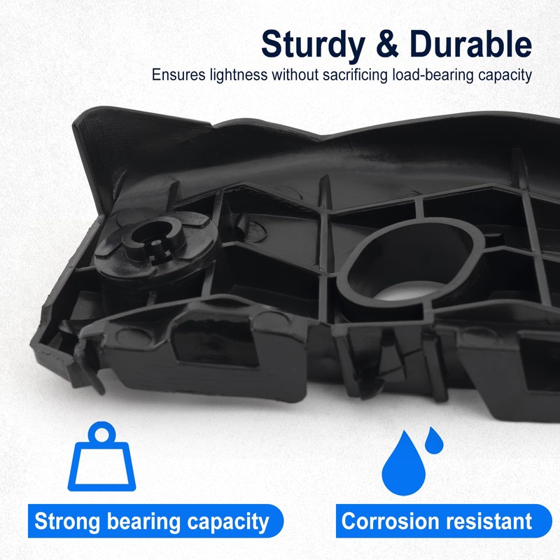 Shelita Front Bumper Cover Bumper Bracket Retainer Set for 2009-2010
