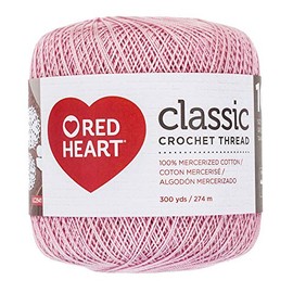 Coats Crochet Classic Crochet Thread, 10, Orchid Pink