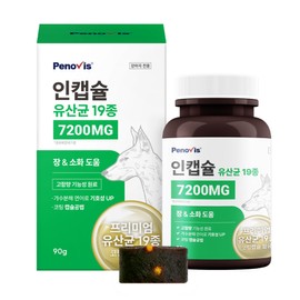Phenobis dog encapsule nutritional supplement, 90g, intestinal health lactic acid bacteria, 1 pc / 페노비스 강아지 인캡슐 영양제, 90g, 장건강유산균, 1개