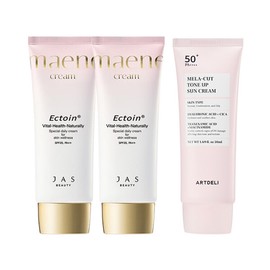 NEW Jas Ectoin Bare Face Cream 55ml x2 + Art Deli Tone-up Sunscreen 50ml / NEW 쟈스 엑토인 맨얼굴 크림 55ml x2 + 아트델리 톤업 선크림 50ml