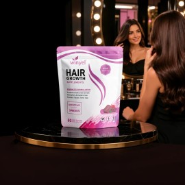 Suplemento Hair Growth 60 Softgels De Alta Absorción