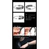 Zanipolo Tartzini Men's Silver Gold Bracelet, Hand Cuff, Handcuff, Surgical