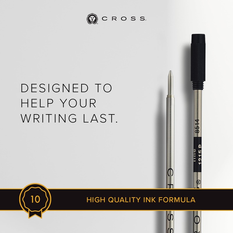 Cross Ballpoint Pen Refill - Black - Fine - Dual