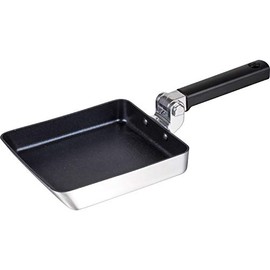 Wahei Freiz RB-1265 Omelet Pot, Silver, 5.9 x 7.1 inches (15 x 18 cm)