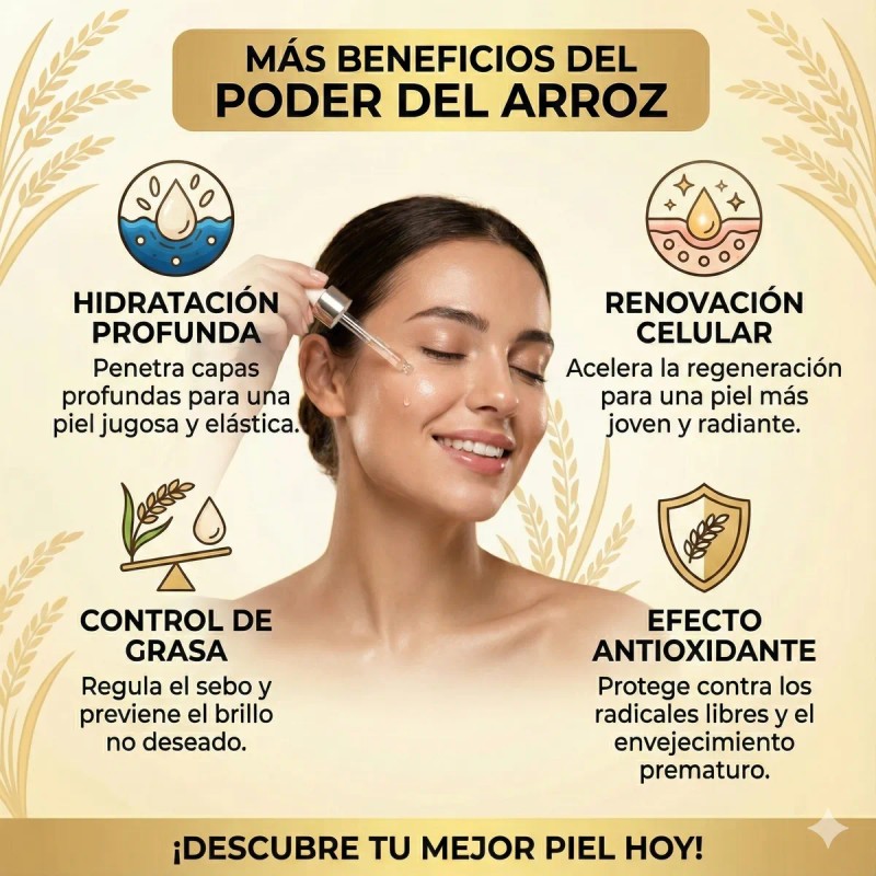 Kit Skincare Arroz Sérum Crema Tónico Vogirlog