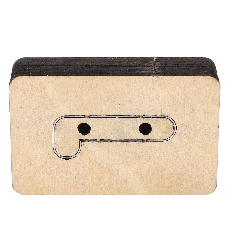 Leather Punching Cutting Die Number 1 Shape High Hardness Alloy